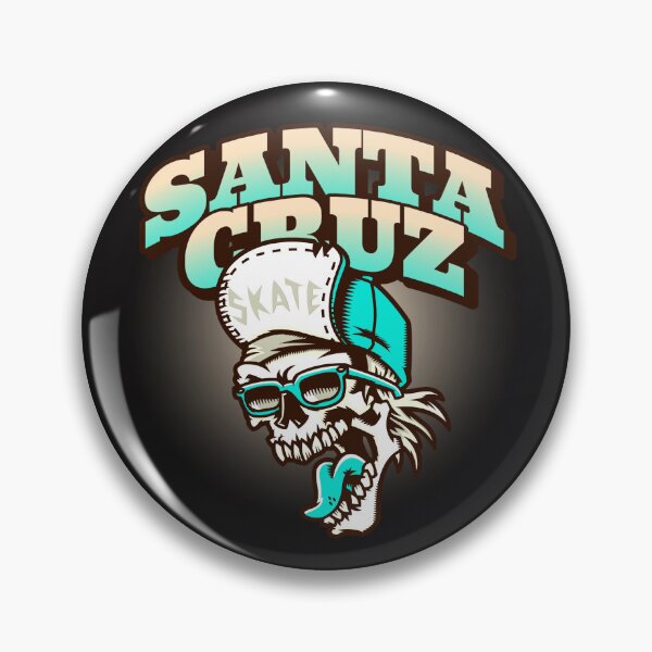 Item preview, Vintage Skateboarding Skeleton Santa Cruz California designed and sold by Samsdesignshop.