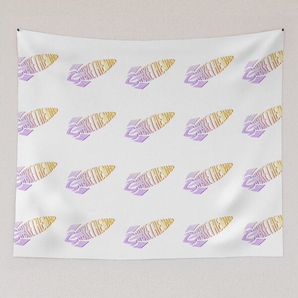 Item preview, Purple Rocket Nuke The Moon designed and sold by ZaraZahavah.