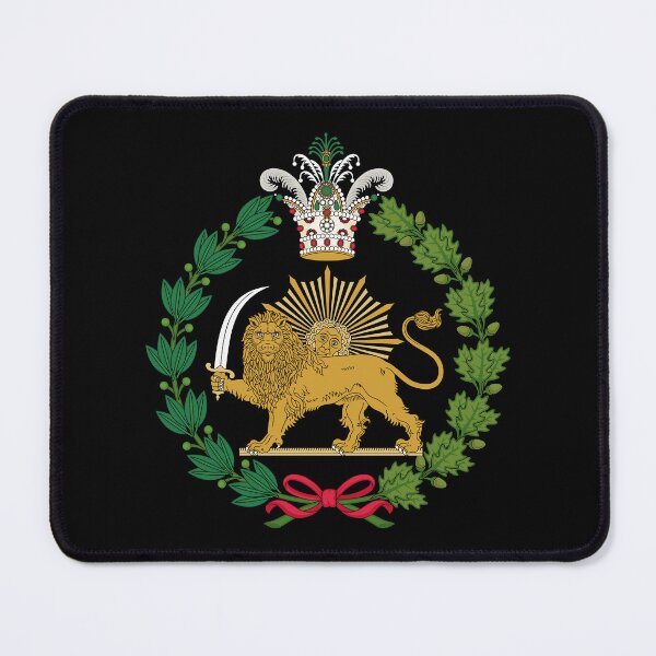 Item preview, Imperial Coat of arms of Iran. Qajar Dynasty designed and sold by ArtEntwined.