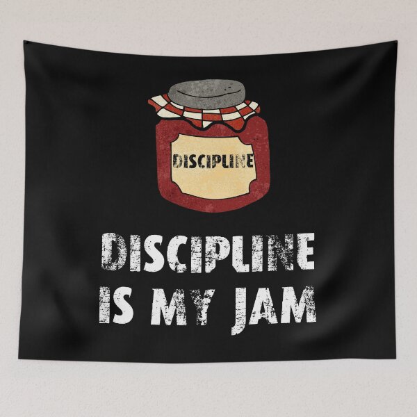Item preview, Discipline is my jam designed and sold by movie-popcorn.