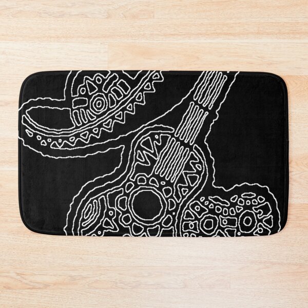 Item preview, Black and White Abstract Mexican Sombrero Guitar Maracas designed and sold by MugsNstuff Live Love Create!.