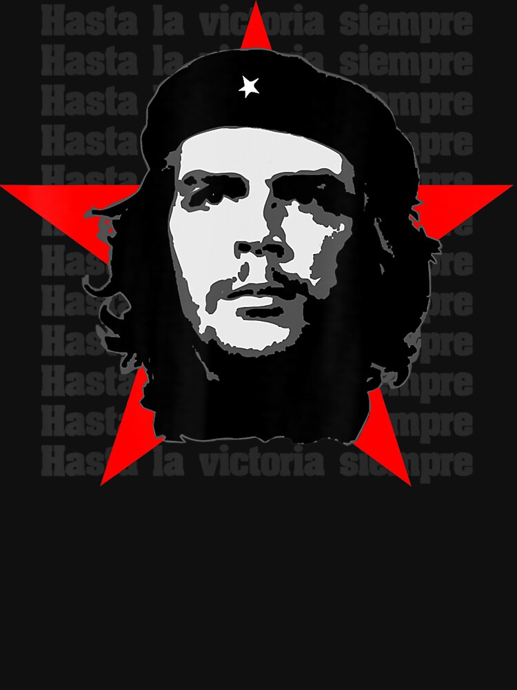 Che Guevara Shirt Rebel Signature Guerrilla Icon Revolution Long Sleeve  T-Shirt