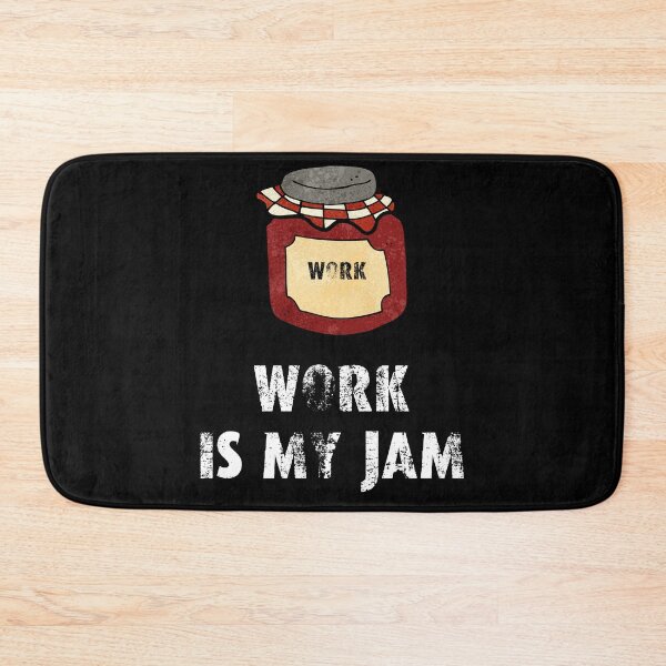 Item preview, Work is my jam designed and sold by movie-popcorn.