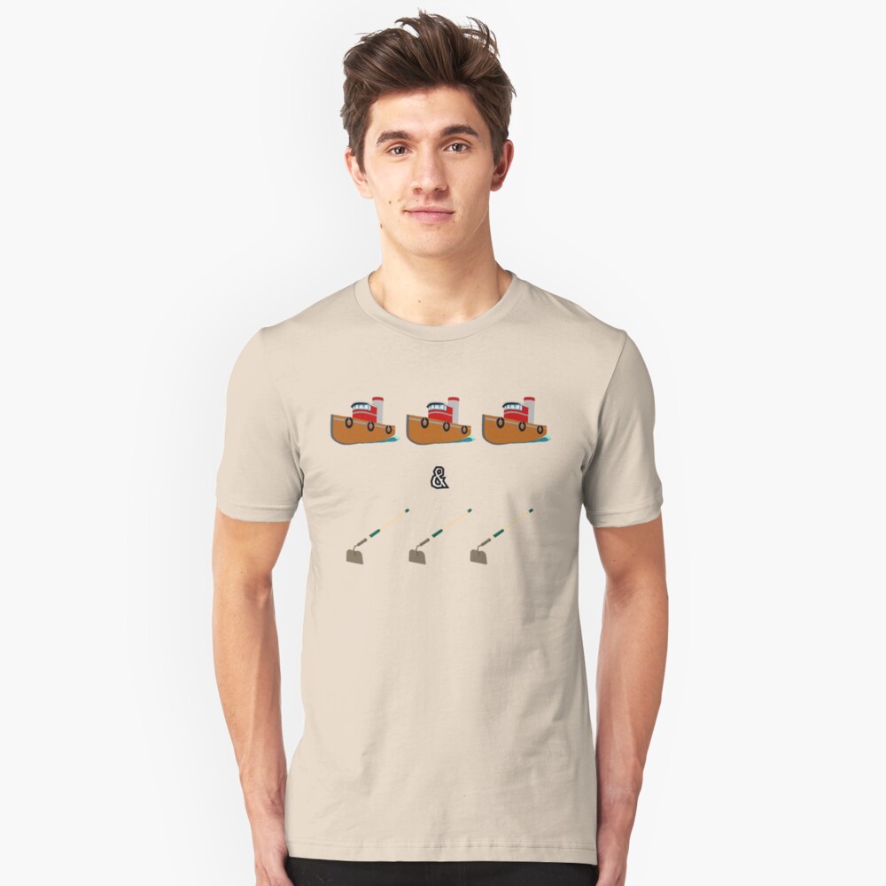 Boats and Hoes Slim Fit T-Shirt