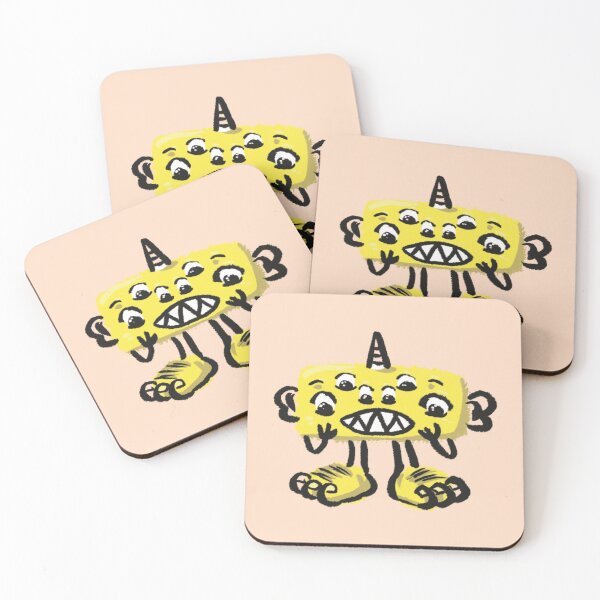 Item preview, Little Big Foot Doodle Monster designed and sold by natsdreamlings.
