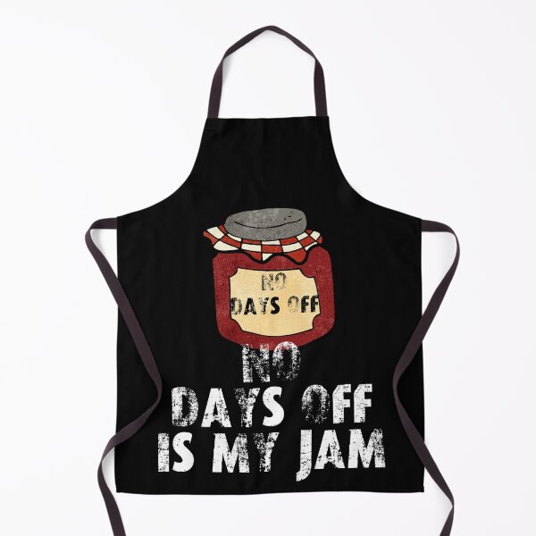 Item preview, No days off is my jam designed and sold by movie-popcorn.