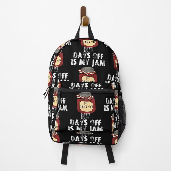 Item preview, No days off is my jam designed and sold by movie-popcorn.