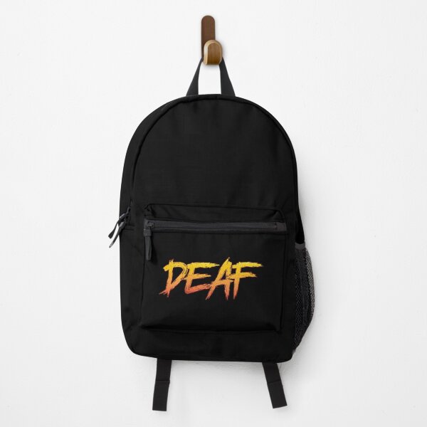 Item preview, Deaf - Distressed Typography designed and sold by Whimsical Thinker.