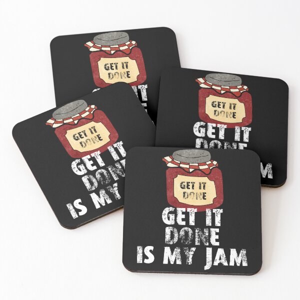 Item preview, Get it done is my jam designed and sold by movie-popcorn.