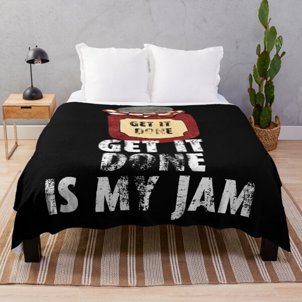 Item preview, Get it done is my jam designed and sold by movie-popcorn.
