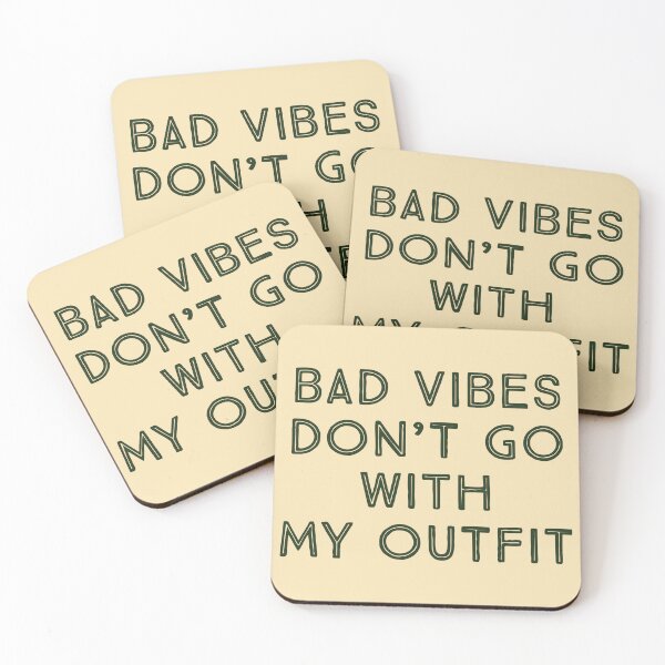 Item preview, bad vibes don't go with my outfit designed and sold by faishalwira.