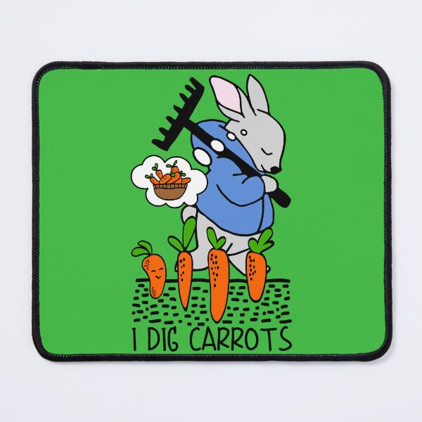 Item preview, I Dig Carrots designed and sold by TextAndVectors.
