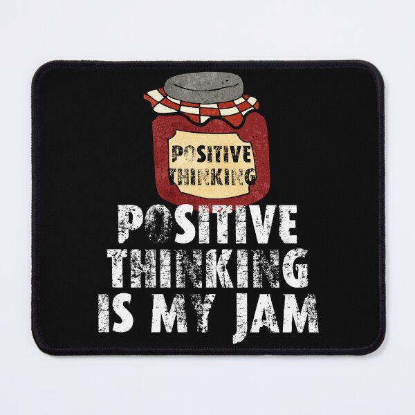 Item preview, Positive thinking is my jam designed and sold by movie-popcorn.