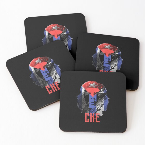 Item preview, Che Guevara Silhouette Cuban Flag T-Shirt designed and sold by MartinCortez.