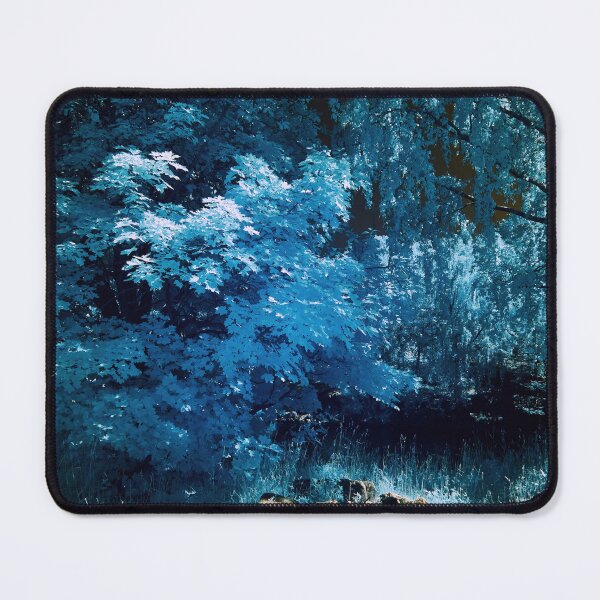 Item preview, The path through the blue trees designed and sold by Jouko Lehto Photography.