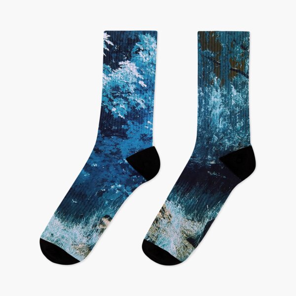 Item preview, The path through the blue trees designed and sold by Jouko Lehto Photography.