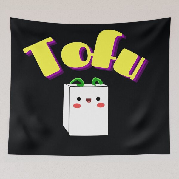 Item preview, Soft Tofu lifestyle, vegan life, vegan food designed and sold by BeccaKenDesigns.