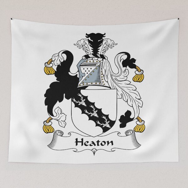 Item preview, Heaton or Heton designed and sold by HaroldHeraldry.