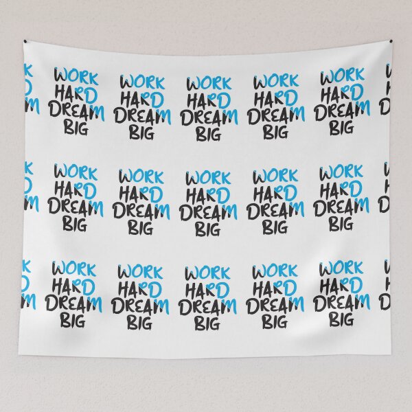 Item preview, Work Hard Dream Big designed and sold by jain-ravi002.