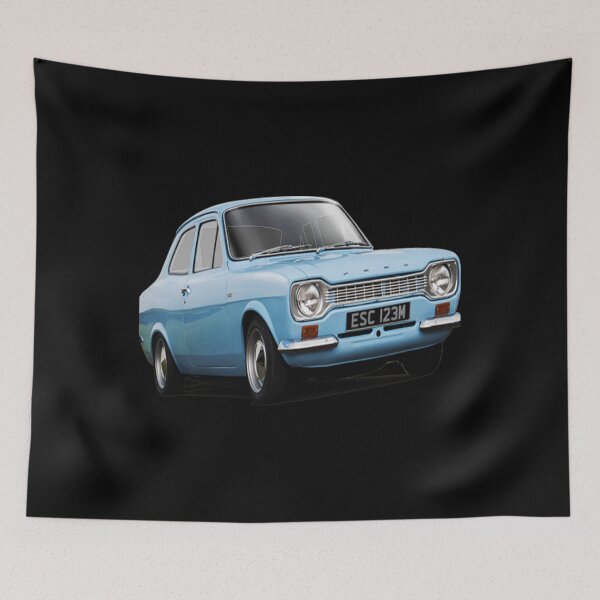 Item preview, Ford Escort Mk 1 Ford Escort in blue Classic  designed and sold by bubarmahunap.