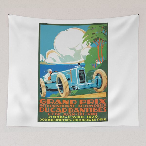 Item preview, 1929 Cap D'Antibes Grand Prix Racing Poster designed and sold by retrographics.
