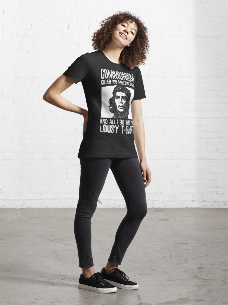 Conservative Anti Communist Che Guevara Shirt Essential T-Shirt for Sale  by MartinCortez
