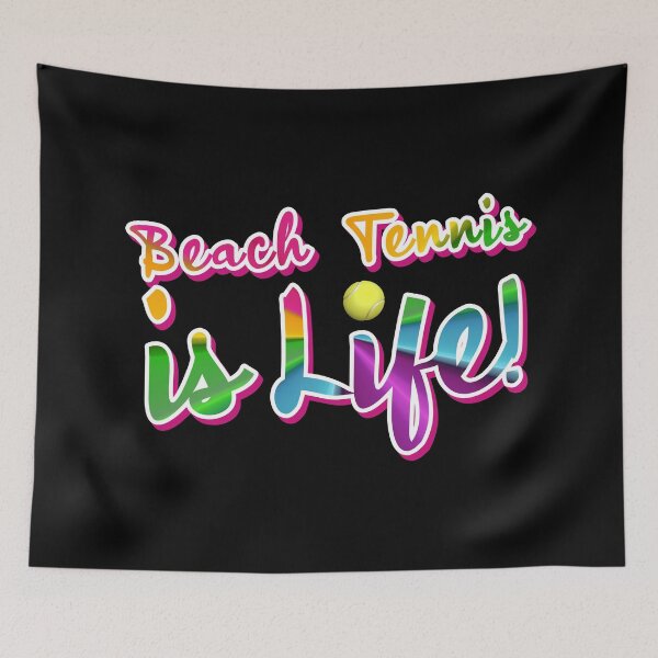 Item preview, Beach Tennis is Life! designed and sold by angelisart.