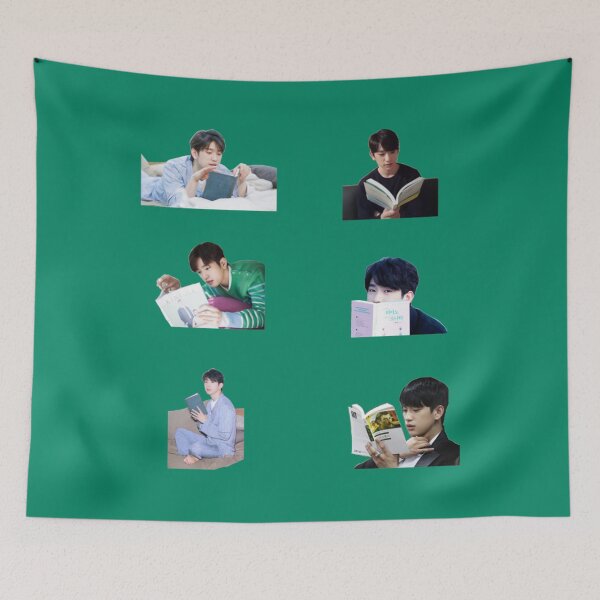 Item preview, addicted to reading featuring kpop idol    designed and sold by QuerxienCAN.