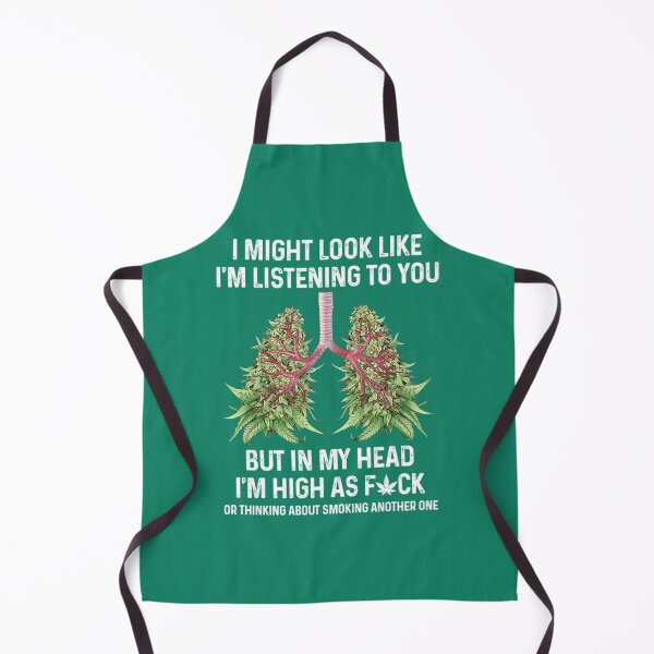 Item preview, Cannabis Lung I Might Look Like I_m Listening To You designed and sold by QuerxienCAN.