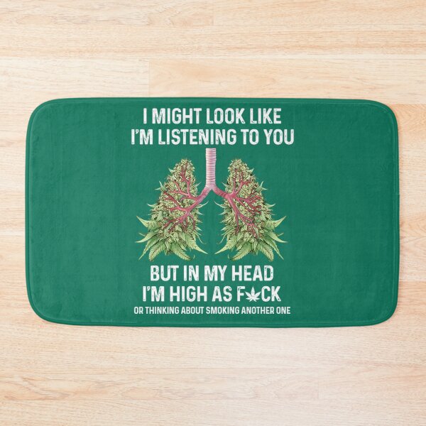 Item preview, Cannabis Lung I Might Look Like I_m Listening To You designed and sold by QuerxienCAN.