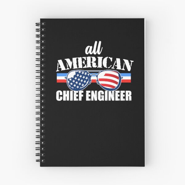 Item preview, American Chief Engineer designed and sold by FanaticTee.