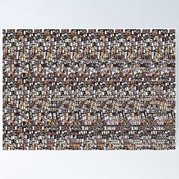 Elephant Stereogram 2 Poster
