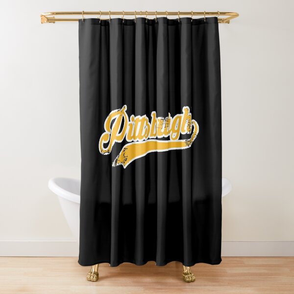 Pittsburgh Pirates Shower Curtains for Sale