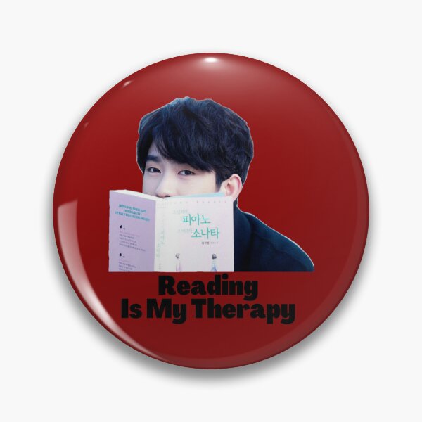 Item preview, reading is my therapy featuring kpop idol           designed and sold by QuerxienCAN.
