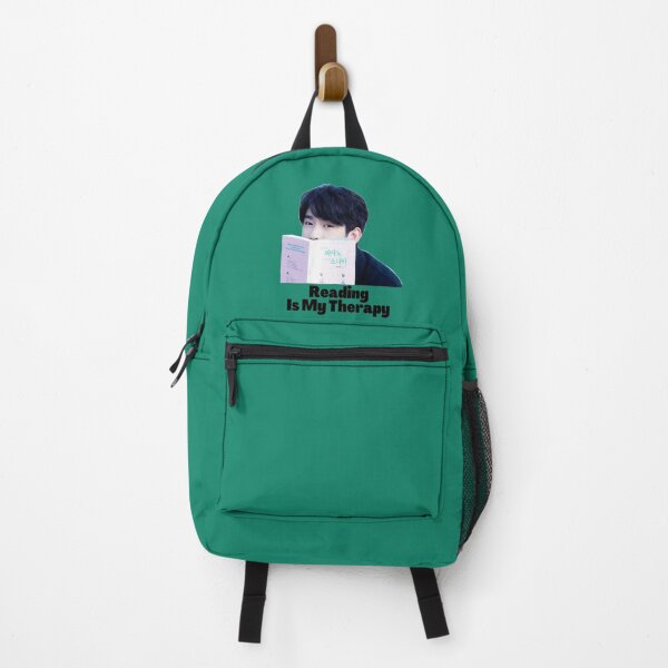 Item preview, reading is my therapy featuring kpop idol           designed and sold by QuerxienCAN.