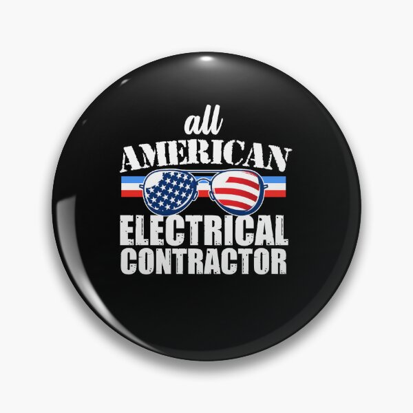 Item preview, American Electrical Contractor designed and sold by FanaticTee.