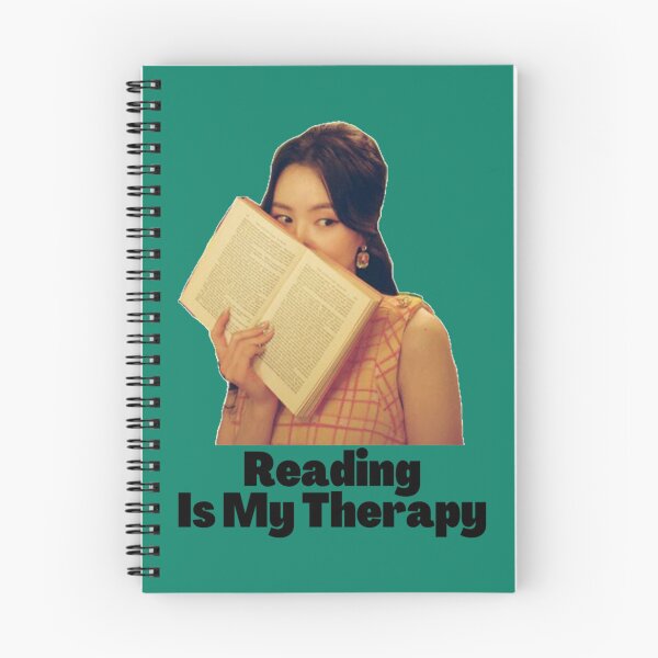 Item preview, reading is my therapy featuring kpop idol         designed and sold by QuerxienCAN.