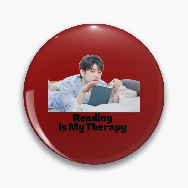 Item preview, reading is my therapy featuring kpop idol       designed and sold by QuerxienCAN.