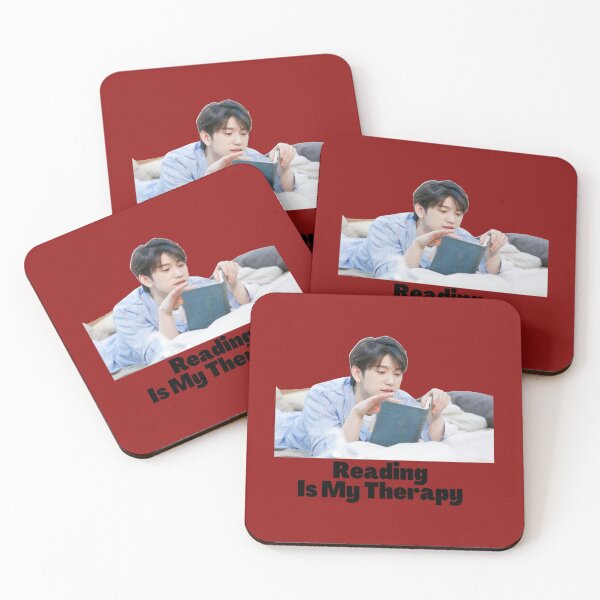 Item preview, reading is my therapy featuring kpop idol       designed and sold by QuerxienCAN.