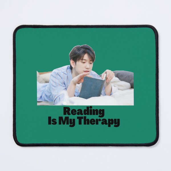 Item preview, reading is my therapy featuring kpop idol       designed and sold by QuerxienCAN.