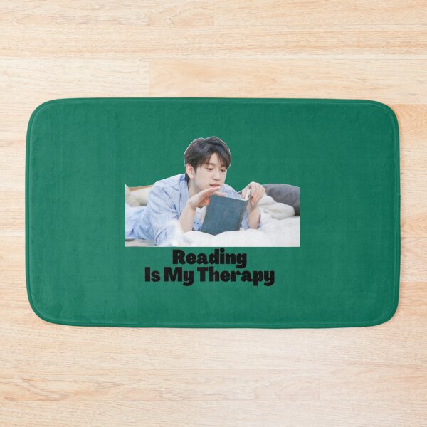 Item preview, reading is my therapy featuring kpop idol       designed and sold by QuerxienCAN.