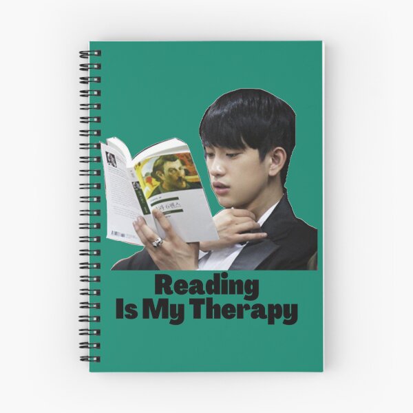Item preview, reading is my therapy featuring kpop idol     designed and sold by QuerxienCAN.