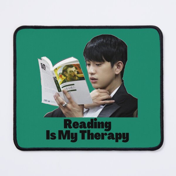 Item preview, reading is my therapy featuring kpop idol     designed and sold by QuerxienCAN.