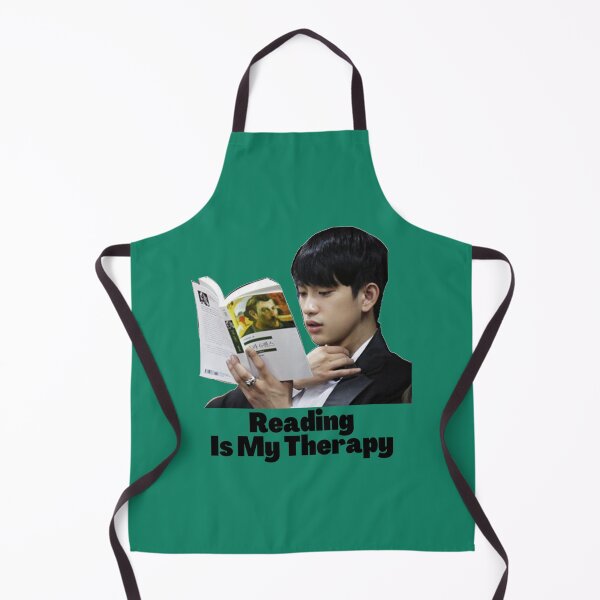 Item preview, reading is my therapy featuring kpop idol designed and sold by QuerxienCAN.