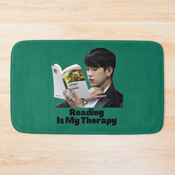 Item preview, reading is my therapy featuring kpop idol     designed and sold by QuerxienCAN.