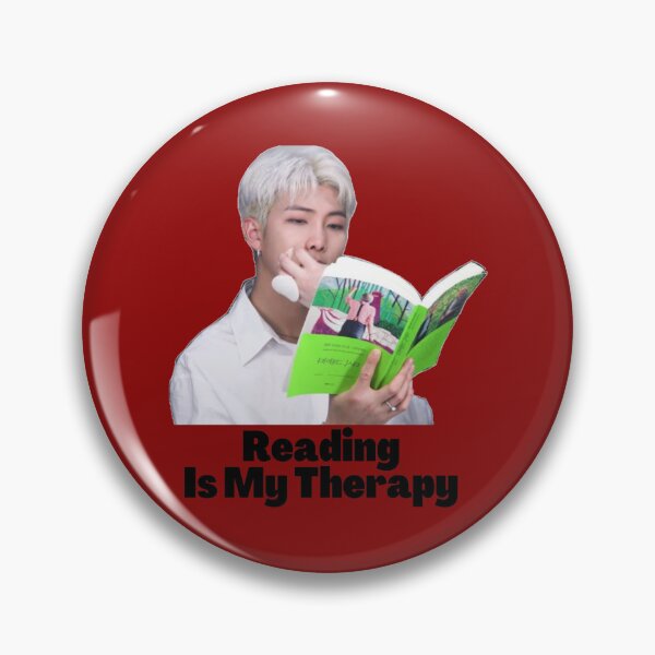 Item preview, reading is my therapy featuring kpop idol   designed and sold by QuerxienCAN.