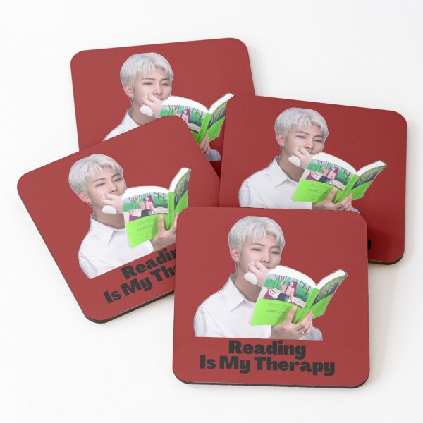 Item preview, reading is my therapy featuring kpop idol   designed and sold by QuerxienCAN.