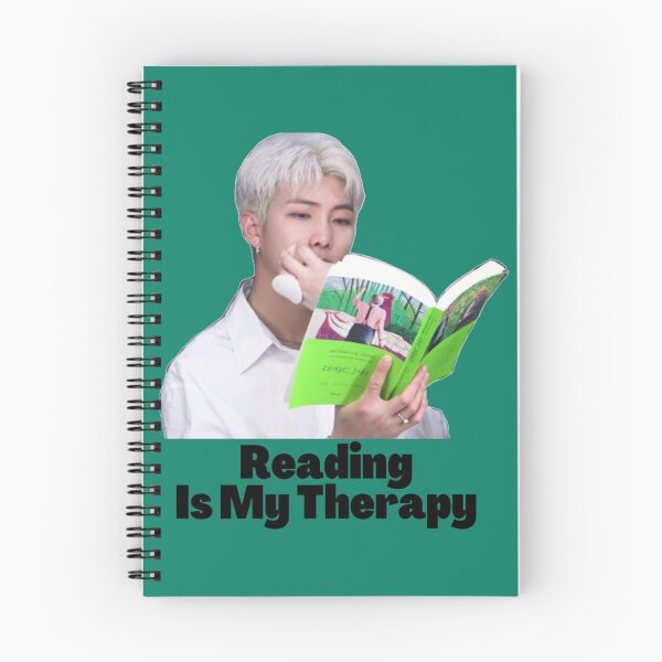 Item preview, reading is my therapy featuring kpop idol   designed and sold by QuerxienCAN.