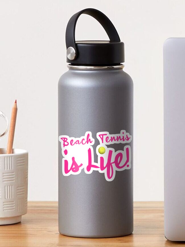 Tennis Fan Personalized Girl Thermos