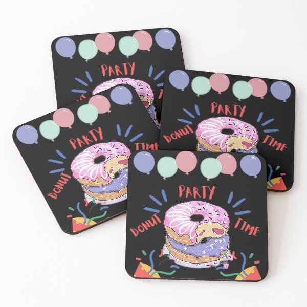 Item preview, Donut Party Time designed and sold by Quadghouls.